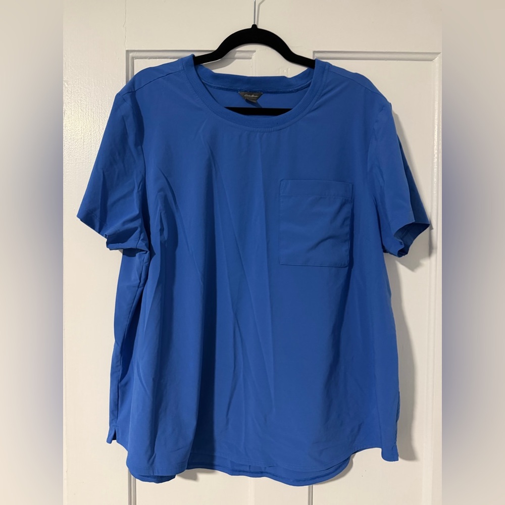 Eddie Bauer Women's 2XL Blue Top